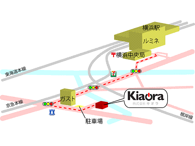 キオラ地図